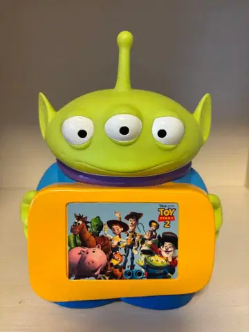 토이 스토리 2 에이리언 사진이 장식되는 저금통