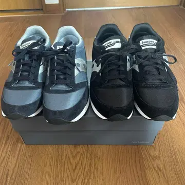 Saucony 스니커즈 그레이/블랙 2켤레 세트