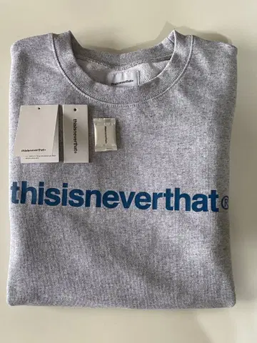 [ 미사용 ] thisisneverthat 맨투맨