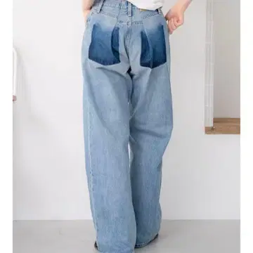 언그리드 Ungrid 리메이크 디자인 루즈 데님 24인치 일본제