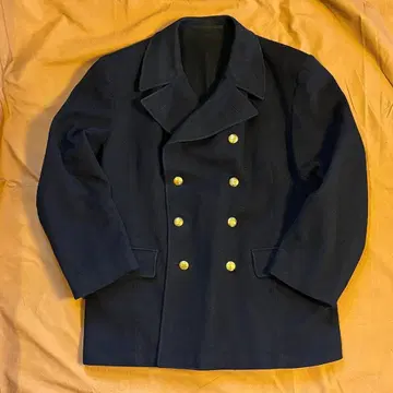 네이비 스웨덴 군 코트 L