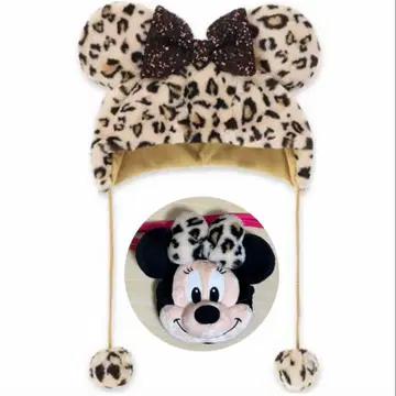 팬캡 미니백 미니 레오파드 무늬