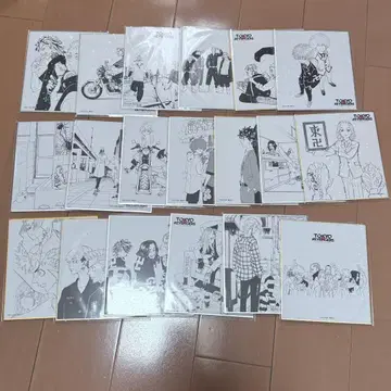 도쿄 리벤저스 원화전 미니 색지 19장 세트