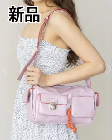 [ 새상품 ] Casselini 큐브 포켓백 퍼플