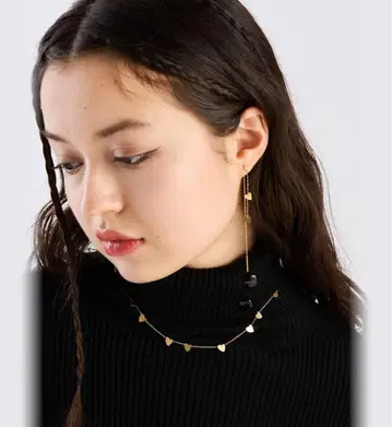 아네스베 하트 목걸이 골드