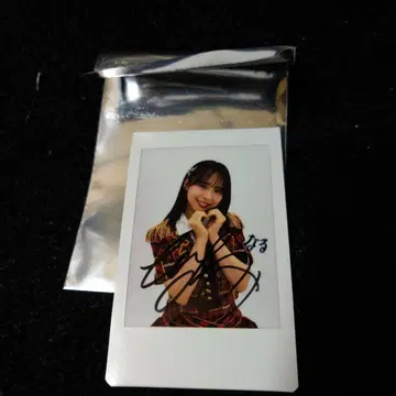 쿠라노오 나루미 AKB 무도관 찬스 복권 D상 사인 포함 폴라로이드