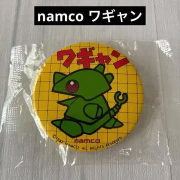 [ 미사용 ] namco 와걘 캔뱃지