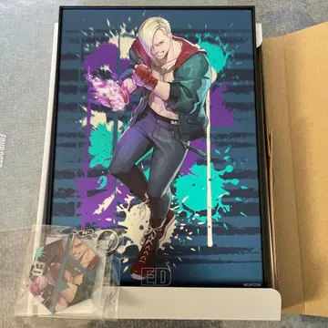 스트6 캡콤 복권 S상 에드 펍 거울 & 아크릴 키링