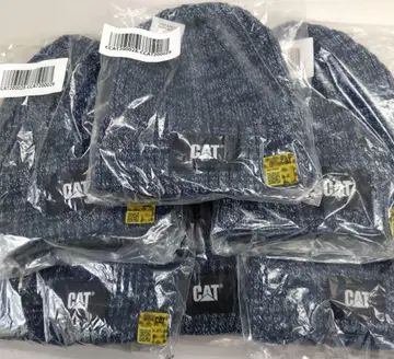 CAT 니트 모자 6세트 네이비