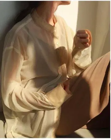 LOUREN 시어 셔츠