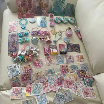 프리큐어 캐릭터 굿즈 묶음 판매 세트