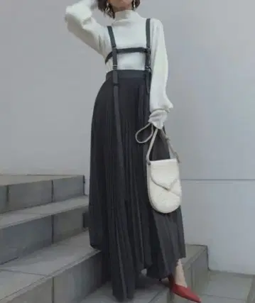 아메리 HARNESS SUSPENDER SKIRT 하네스 스커트