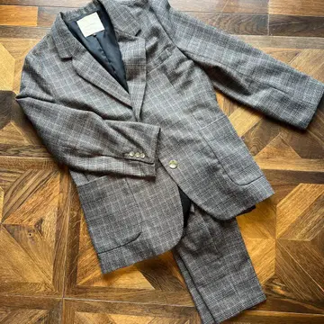 LAGUNAMOON 체크 무늬 비즈니스 정장 S 사이즈