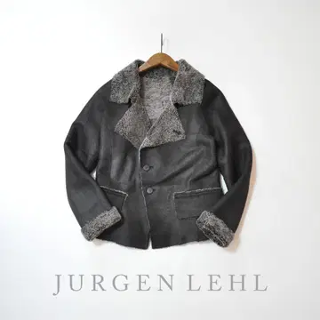 새상품급 JURGEN LEHL 요건 레일 양가죽 무스탕 자켓