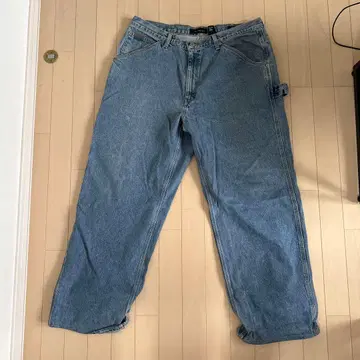 Calvin Klein Jeans 와이드 레그 데님 38