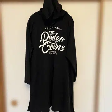 RODEO CROWNS 후드 부착 롱 가디건