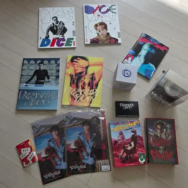 샤이니 키 개봉앨범 굿즈 일괄 포카X