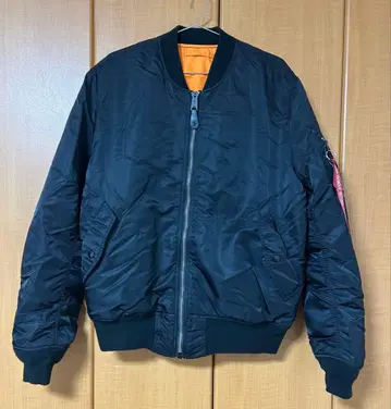 새상품급 ALPHA INDUSTRIES 알파인더스트리 ma-1 블랙