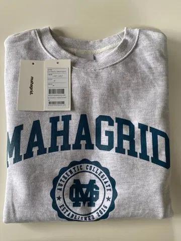 [새상품급] MAHAGRID 맨투맨 (한국 스트릿/60%)