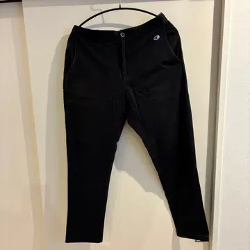 Champion 블랙 팬츠 LARGE