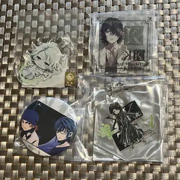 K 히스이류 후시미 사루히코 얏타 미사키 캔뱃지 아크릴 키링