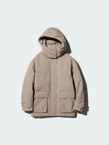 UNIQLO 유니클로 하이브리드 다운 코트 XS 온라인 한정판 사이즈