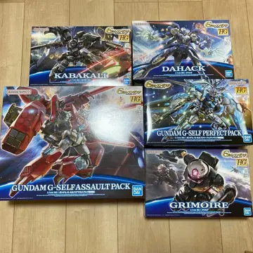 HG G의 레콘기스타 세트 컬리, G-셀프 2종, 다하크, 그리모어