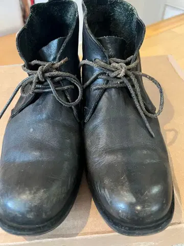 백러쉬 가죽 신발