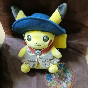 포켓몬 피카츄 카우보이 봉제 인형