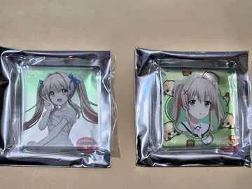 썸머 포켓츠전 아크릴 블록 츠무기 벤더스 2종 세트