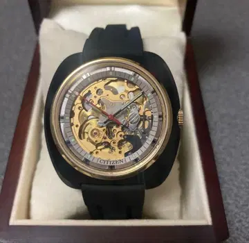 데드스탁급 양면 스켈레톤 빈티지 브라키 케이스 컨디션 최상