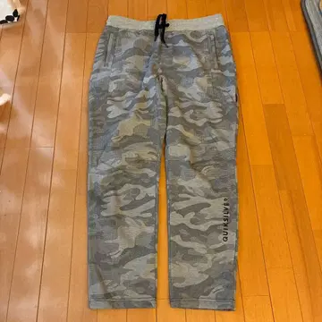 QUIKSILVER 카모플라쥬 스웨트 팬츠 XL