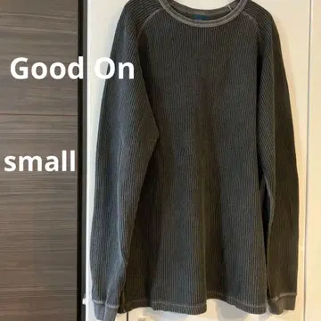 Good On 래글런 슬리브 리브 티셔츠 small