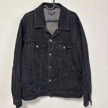 EDDIE BAUER 블랙 데님 자켓 L