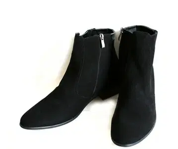 albino select 페이크 스웨이드 힐 부츠