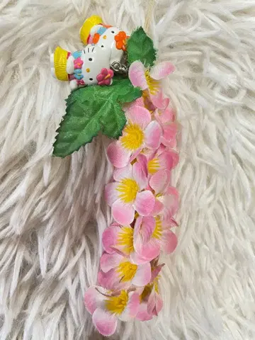 [ 레어 ] 헬로키티 하이비스커스키티 하와이 한정판 초레어