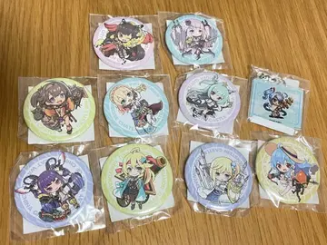 성 프로 캔뱃지 9개 아크링 키링 1개