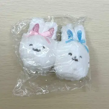 푹신푹신 하니마루즈 쌍둥이 토끼 이빨 C-pla 한정판