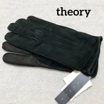 [ theory ] 남성용 장갑 블랙