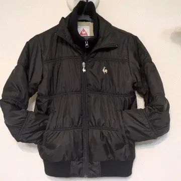 르꼬끄 스포르티브 블랙 퀼팅 점퍼