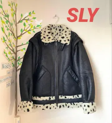 SLY 달마시안 2WAY 오버 사이즈 자켓