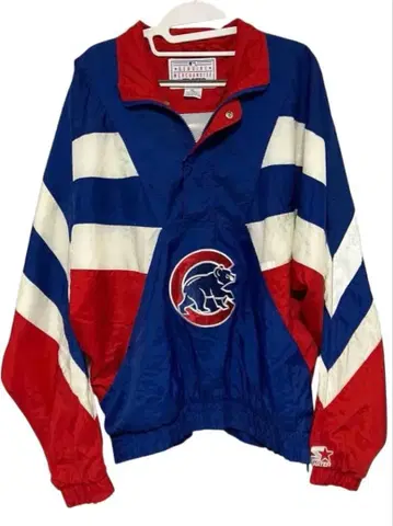 90s 스타터 시카고 컵스 윈드 브레이커 XL