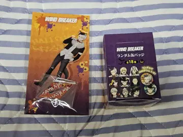 윈드브레이커 아크릴 스탠드 캔 배지 할로윈 축제 사쿠라 하루카