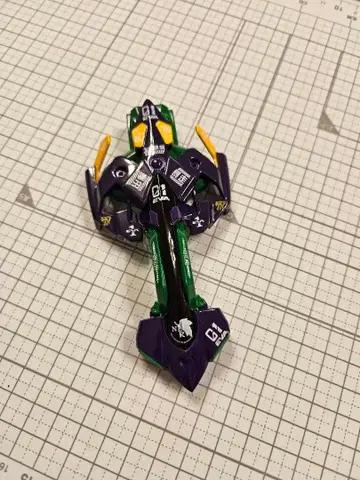 미니 사륜구동 마하 프레임 도색 완료 바디 EVA