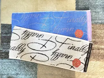 아무로 나미에 Finally 머플러 타월 2장 블루 세븐넷 한정판