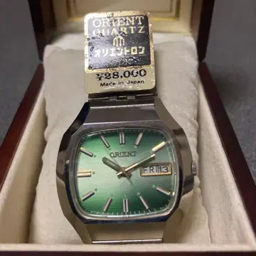 [ 미사용 새상품 ] 데드스탁 그린 오리엔트론 빈티지 1970년대경