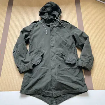 모즈 코트 밀리터리 코트 피쉬테일 라이너 포함 모즈 파카
