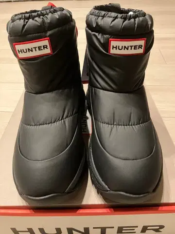 HUNTER 그립 스노우 부츠 UK5 24cm 25FW 모델
