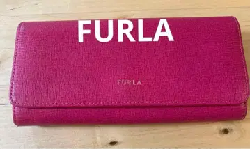 [ 새상품급 ] FURLA 훌라 장지갑 핑크