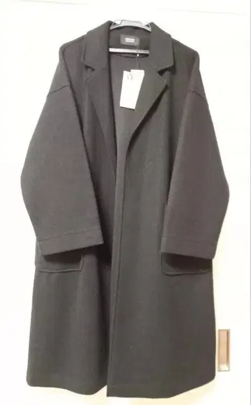 여성용 아우터 자켓 코트 블랙 M 사이즈 롱 코트